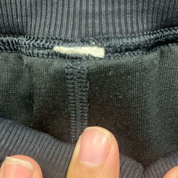 Lululemon fleece lined dance studio black joggers size 10 Gorpcore Baggy #722 - Picture 7 of 9